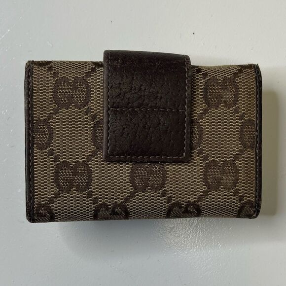 GUCCI Monogram Key Holder GG Canvas Signature Logo & unbranded keychain - Picture 11 of 14